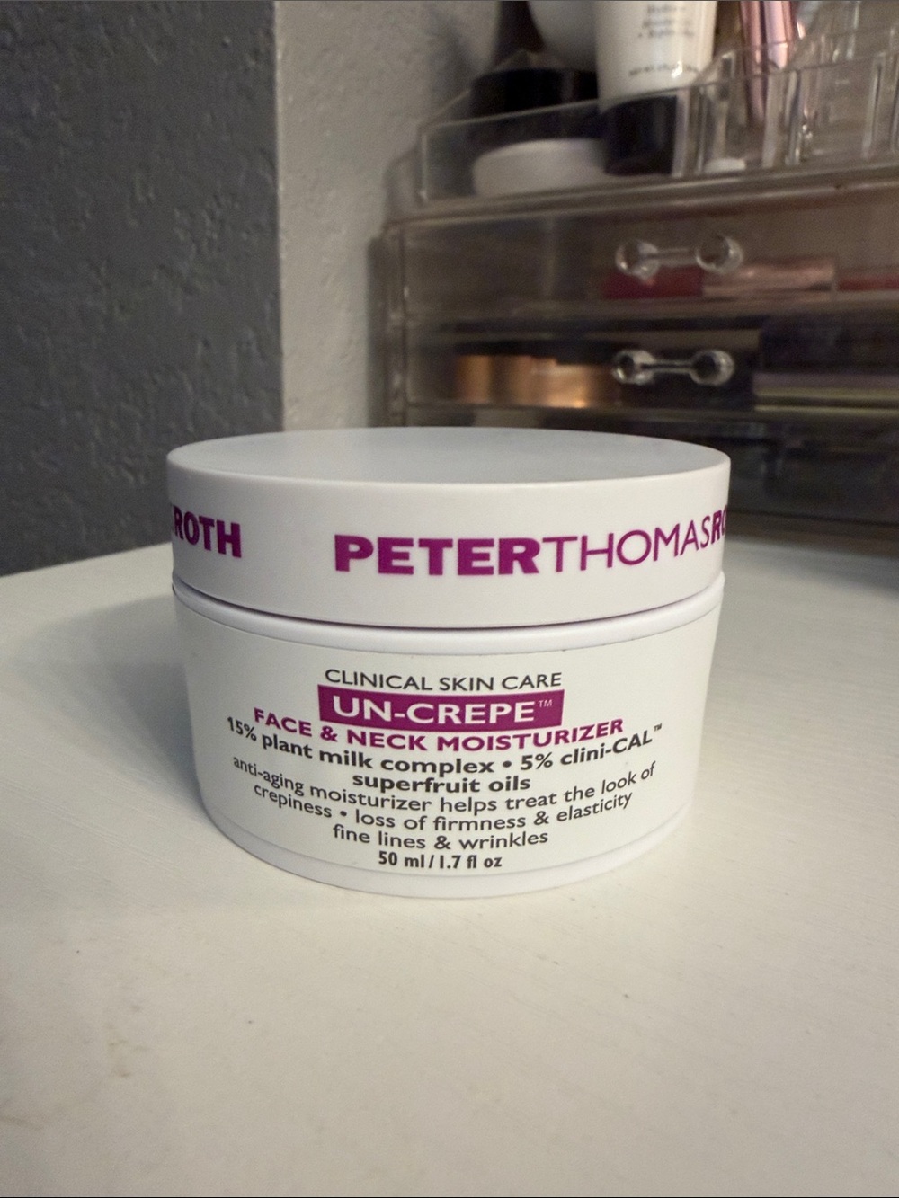 Peter Thomas Roth White Face & Neck Moisturizer Jar